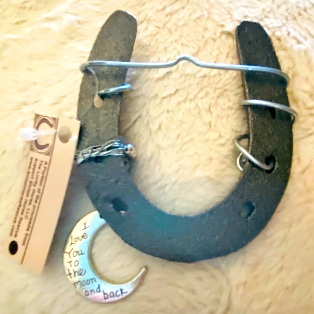 The Lucky Horse rescue decorative horseshoe - Picture 8 of 10
